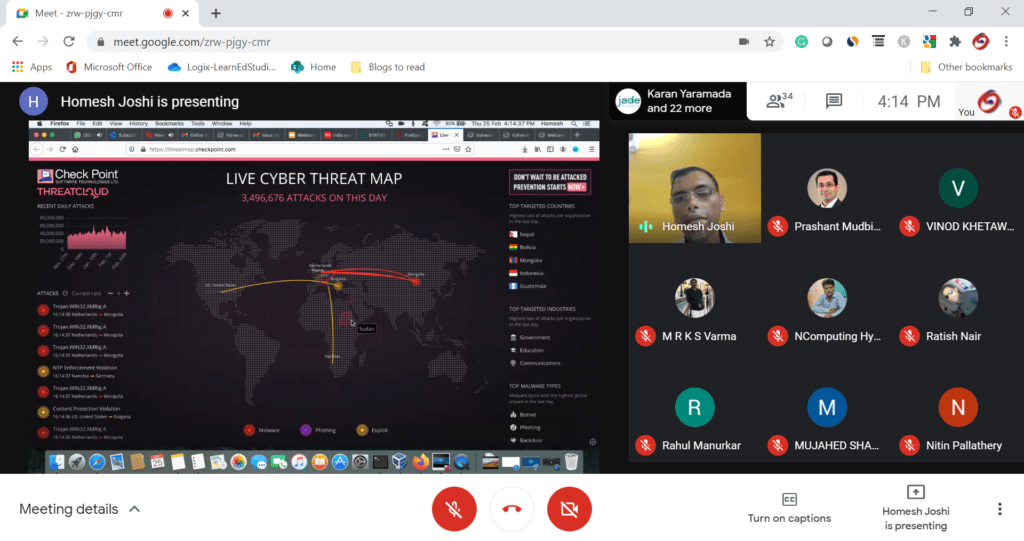 Live Cyber Threat Map